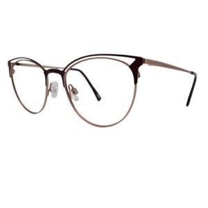 KliiK Denmark 698 M206 Burgundy 49-17-135mm Eyeglasses FRAMES ONLY - FAIR